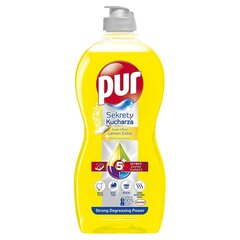 Trauku mazgāšanas līdzeklis "PUR Duo Power Lemon" 450 ml цена и информация | Средства для мытья посуды | 220.lv