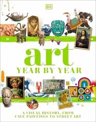 Art Year by Year: A Visual History, from Cave Paintings to Street Art cena un informācija | Mākslas grāmatas | 220.lv