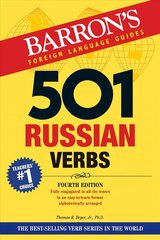 501 Russian Verbs Fourth Edition цена и информация | Учебный материал по иностранным языкам | 220.lv