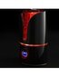 3.5L LED mitrinātājs - melni sarkans cena un informācija | Gaisa mitrinātāji | 220.lv