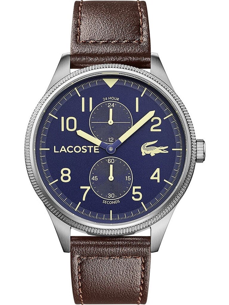 Lacoste 2011040 Continental vīriešu 44mm 5ATM цена и информация | Vīriešu pulksteņi | 220.lv