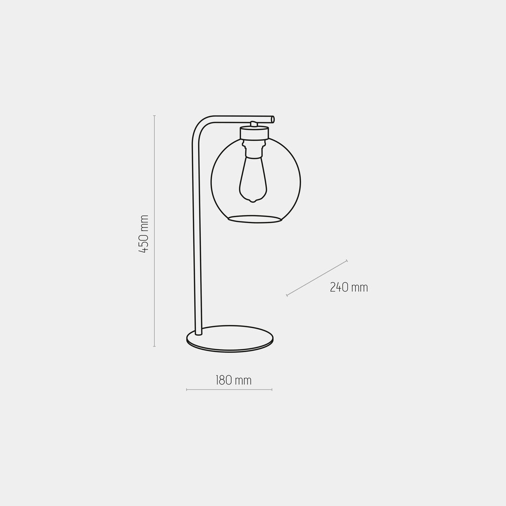 Galda lampa TK Lighting Cubus 5102 цена и информация | Galda lampas | 220.lv