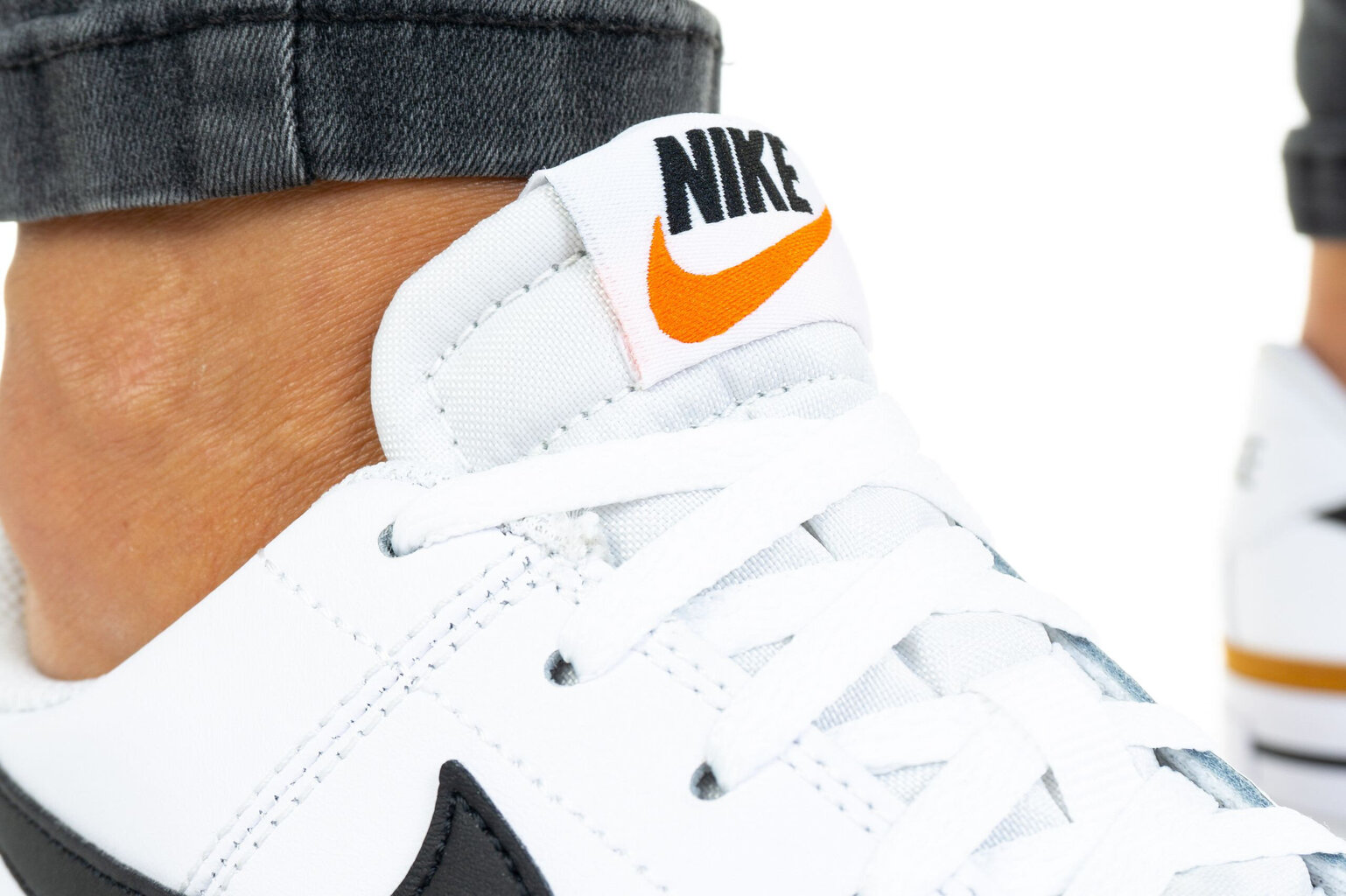 Nike Apavi Court Borough Low 2 White cena un informācija | Sporta apavi bērniem | 220.lv