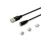 USB C, Y, USB C.Micro USB A/Lightning Elmak Savio CL-155 cena un informācija | Kabeļi un vadi | 220.lv