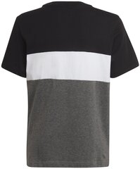 Adidas T-Krekli B Cb T Ess Black Grey цена и информация | Рубашки для мальчиков | 220.lv