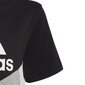 Adidas T-Krekli B Cb T Ess Black Grey цена и информация | Zēnu krekli | 220.lv