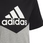 Adidas T-Krekli B Cb T Ess Black Grey цена и информация | Zēnu krekli | 220.lv