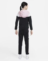 Cпортивный костюм Nike U Nsw Poly Wvn Ovrly CU9202 013, черный/розовый цена и информация | Комплекты для девочек | 220.lv