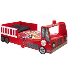 Bērnu gulta Aatrium Fire Truck SCTDFT, sarkana cena un informācija | Bērnu gultas | 220.lv