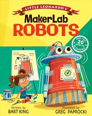 Little Leonardo's MakerLab Robots цена и информация | Книги для малышей | 220.lv