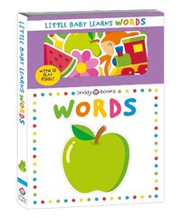 Little Baby Learns Words cena un informācija | Grāmatas mazuļiem | 220.lv