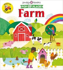 Pop Up Places Farm цена и информация | Книги для малышей | 220.lv