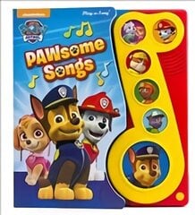 PAW Patrol - Pawsome Songs - Little Music Note цена и информация | Книги для самых маленьких | 220.lv