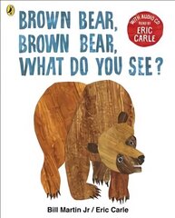 Brown Bear, Brown Bear, What Do You See?: With Audio Read by Eric Carle цена и информация | Книги для самых маленьких | 220.lv
