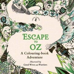 Escape to Oz: A Colouring Book Adventure цена и информация | Книги для самых маленьких | 220.lv