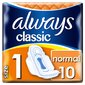 Higiēniskās paketes Always Classic Normal 10 gab. цена и информация | Tamponi, higiēniskās paketes, ieliktnīši | 220.lv