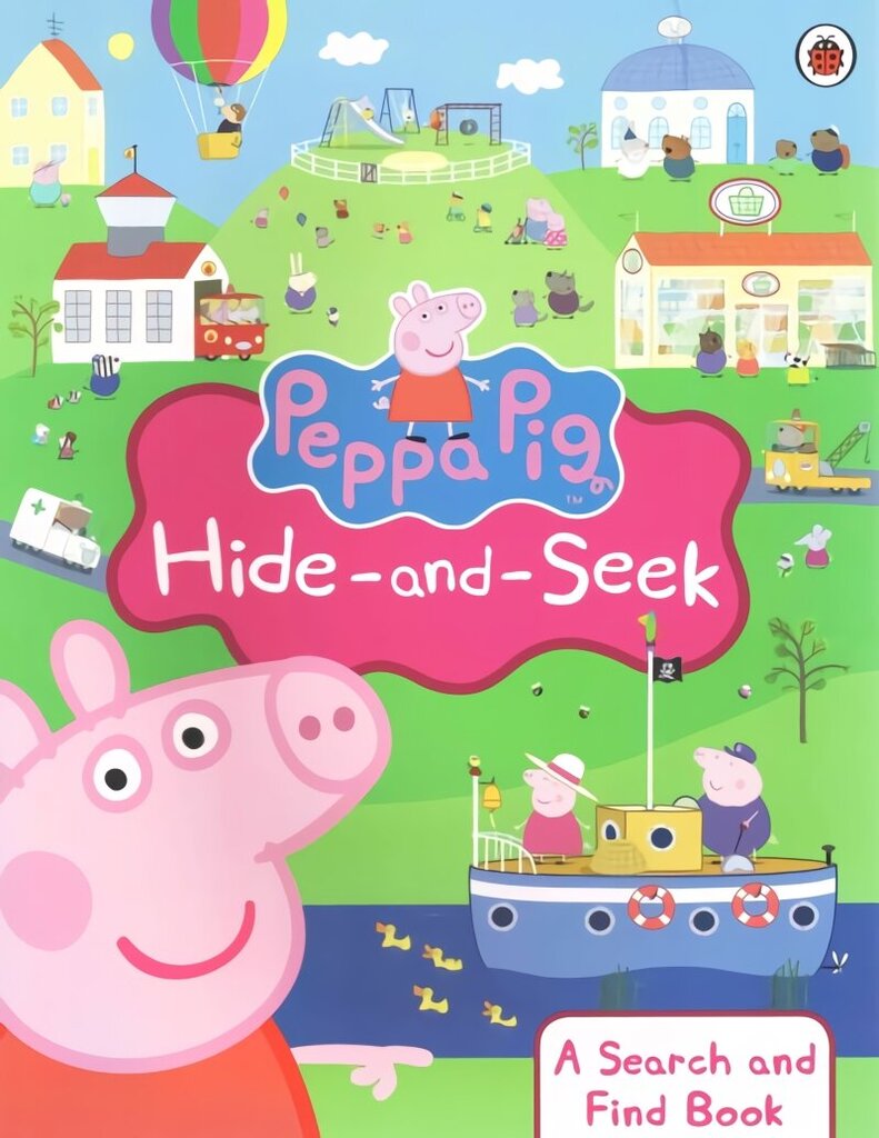 Peppa Pig: Hide-and-Seek: A Search and Find Book cena un informācija | Grāmatas mazuļiem | 220.lv