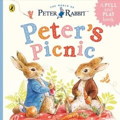 Peter Rabbit: Peter's Picnic: A Pull-Tab and Play Book цена и информация | Книги для самых маленьких | 220.lv