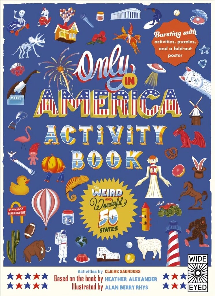 Only in America Activity Book, Volume 13 cena un informācija | Grāmatas mazuļiem | 220.lv