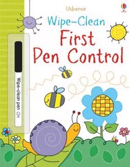 Wipe-clean First Pen Control цена и информация | Книги для малышей | 220.lv