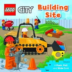 LEGO (R) City. Building Site: A Push, Pull and Slide Book cena un informācija | Grāmatas mazuļiem | 220.lv