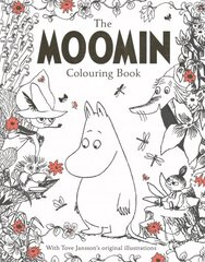 The Moomin Colouring Book Main Market Ed. cena un informācija | Grāmatas mazuļiem | 220.lv