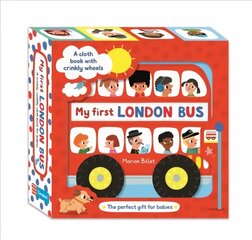 My First London Bus Cloth Book cena un informācija | Grāmatas mazuļiem | 220.lv