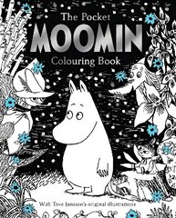 Pocket Moomin Colouring Book Main Market Ed. цена и информация | Книги для самых маленьких | 220.lv