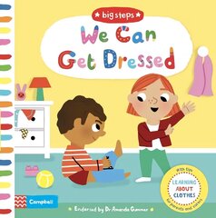 We Can Get Dressed: Putting on My Clothes цена и информация | Книги для малышей | 220.lv