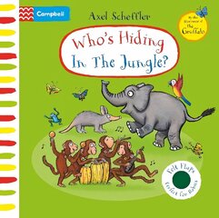 Who's Hiding In The Jungle?: A Felt Flaps Book cena un informācija | Grāmatas mazuļiem | 220.lv