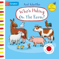 Who's Hiding On The Farm?: A Felt Flaps Book cena un informācija | Grāmatas mazuļiem | 220.lv