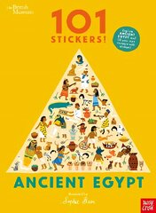 British Museum 101 Stickers! Ancient Egypt cena un informācija | Grāmatas mazuļiem | 220.lv