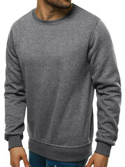 Джемпер J.Style Fleece Dark Grey 68B2001-5/L цена и информация | Мужские толстовки | 220.lv