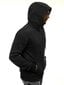 J.Style Džemperi Fleece Black 68B2008-3 68B2008-3/XL цена и информация | Vīriešu jakas | 220.lv