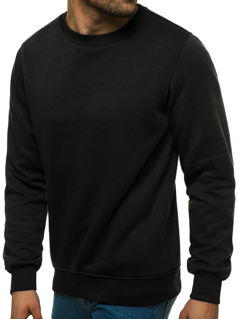 J.Style Džemperi Fleece Black 68B2001-3 68B2001-3/XL cena un informācija | Vīriešu jakas | 220.lv