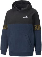 Puma Džemperi Pua Power Winter Blue Black 849854 73 849854 73/M cena un informācija | Vīriešu jakas | 220.lv