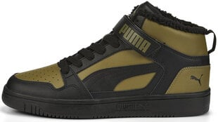 Обувь Puma Rebound Mid Strap Wtr Burnt Green Black 386376 02/9 цена и информация | Кроссовки мужские | 220.lv