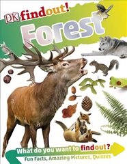 DKfindout! Forest цена и информация | Книги для подростков и молодежи | 220.lv