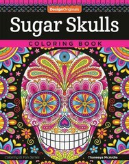 Sugar Skulls Coloring Book: Fun & Funky Day of the Dead Designs cena un informācija | Krāsojamās grāmatas | 220.lv