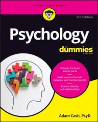 Psychology For Dummies, 3rd Edition 3rd Edition cena un informācija | Pašpalīdzības grāmatas | 220.lv