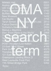 OMA NY: Search Term цена и информация | Книги об архитектуре | 220.lv