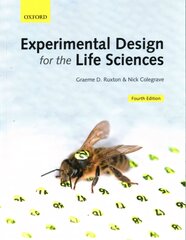 Experimental Design for the Life Sciences 4th Revised edition цена и информация | Книги по экономике | 220.lv