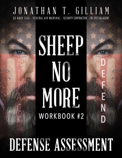 Sheep No More Workbook #2: Defense Assessment cena un informācija | Pašpalīdzības grāmatas | 220.lv