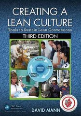 Creating a Lean Culture: Tools to Sustain Lean Conversions, Third Edition 3rd edition цена и информация | Книги по экономике | 220.lv