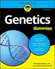 Genetics For Dummies, 3rd Edition 3rd Edition cena un informācija | Ekonomikas grāmatas | 220.lv