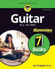 Guitar All-in-One For Dummies - Book plus Online Video and Audio Instruction, 2nd Edition: Book plus Online Video and Audio Instruction 2nd Edition цена и информация | Книги об искусстве | 220.lv