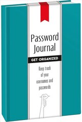 Password Journal: Caribbean Blue cena un informācija | Pašpalīdzības grāmatas | 220.lv