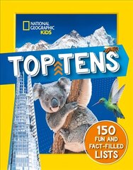 Top Tens: 150 Fun and Fact-Filled Lists cena un informācija | Grāmatas pusaudžiem un jauniešiem | 220.lv