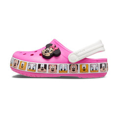 Босоножки Crocs™ FunLab Minnie Mouse Band Clog Kid's 207720 167774 цена и информация | Детские резиновые сабо | 220.lv