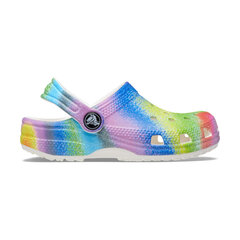 Шлепанцы Crocs™ Classic Spray Dye Clog Kid's 208094 201927 цена и информация | Детские тапочки, домашняя обувь | 220.lv